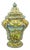 Neo-Renaissance Ceramic Potiche Vase from Castelli For Sale