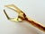 Antique French Gold-Plated Crab Sugar Mechanical Tongs, 1900s For Sale - Image 5 of 7