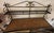 7.5 Feet Tall Wrought Iron Wine Baker’s Rack With Butcher Block Shelf by French Perfit Fils Ltd. For Sale - Image 18 of 18