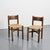 1950s Early BCB Edition Méribel Chairs by Charlotte Perriand, 1950, Set of 2 For Sale - Image 5 of 9