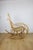 Khaki Rocking Chair on Runners in Light Beech Wood, 1970s For Sale - Image 8 of 10