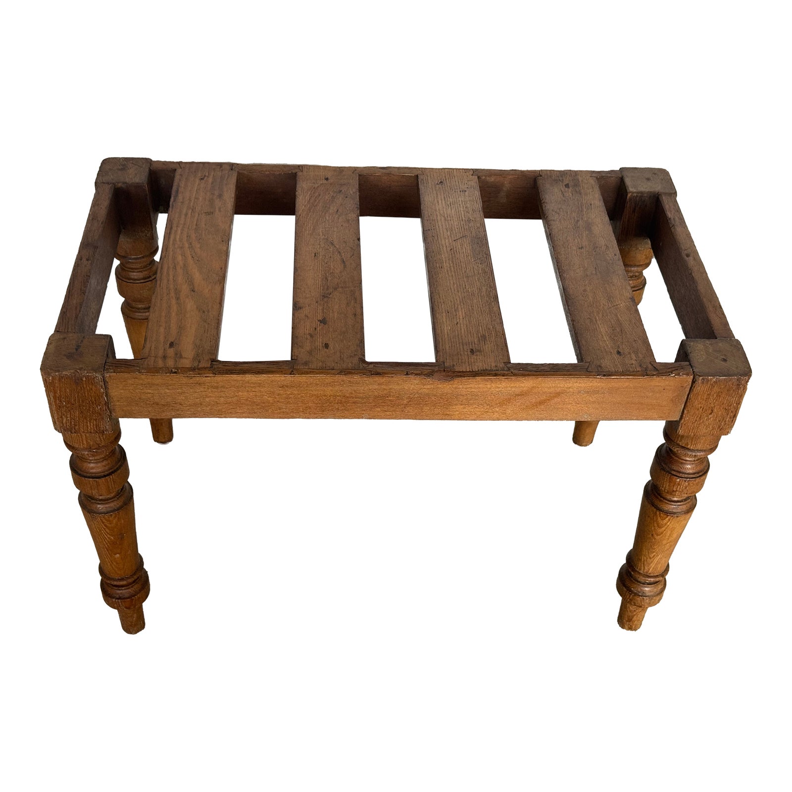 Antique Luggage Rack From England | Chairish