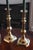 Late 19th Century Pair of Victorian English Brass Neoclassical Baluster Candlesticks 12.5" For Sale - Image 12 of 14