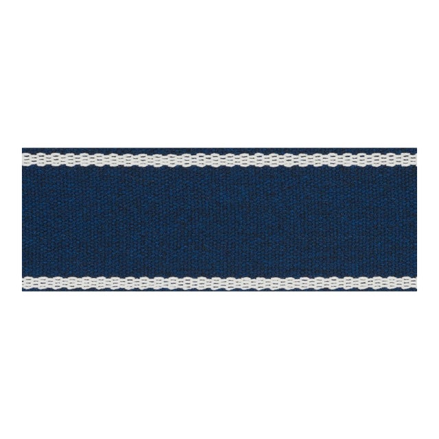 Schumacher Sullivan Tape Trim in Navy For Sale