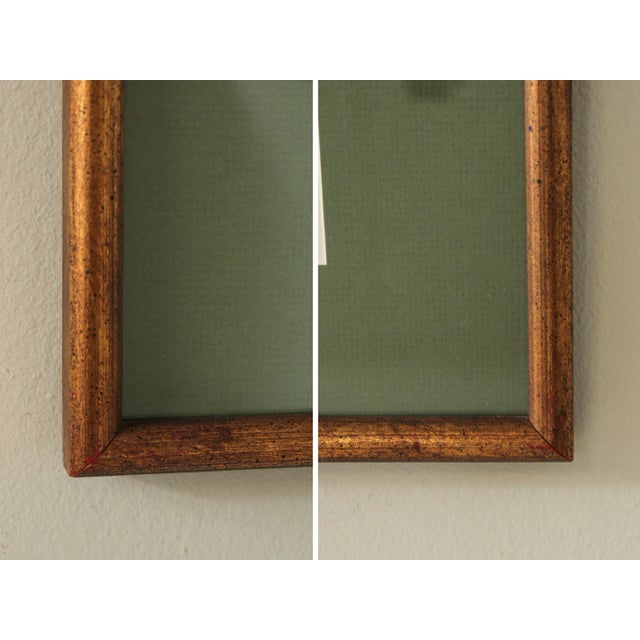 Printmaking Materials Mid 20th Century Italian Roman Ruins Colored Etching by Sziklay Bela For Sale - Image 7 of 13