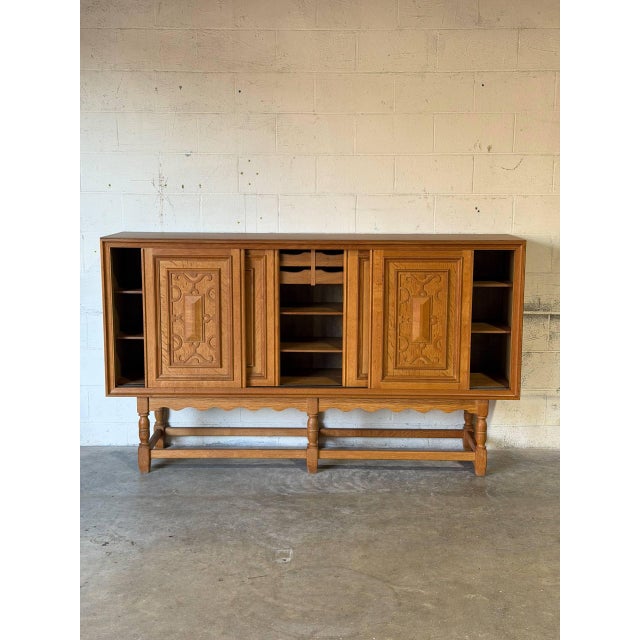 Axel O. Rock Otterup Møbelfabrik Sideboard Credenza Oak Danish Mid-Century Modern 1962 For Sale - Image 15 of 15