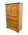 THOMASVILLE FURNITURE Homecoming Collection Solid Oak Rustic Country Style 42" Door Chest 43811-340 65.25" High 42" Wide...