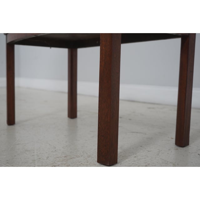 English Campaign Style Mahogany Coffee Table For Sale In Philadelphia - Image 6 of 13