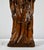 Brown Olive Wood Virgin & Child Sculpture, Late 19th Century For Sale - Image 8 of 16