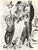 Artist: Marc Chagall Title: Inerant players? or Saltimbanques Medium: Original Lithograph Marks: Not signed, not numbered...