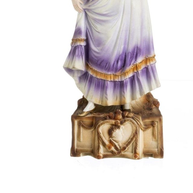 Porcelain Gallant Figures, 19th Century, Set of 2 For Sale - Image 3 of 6