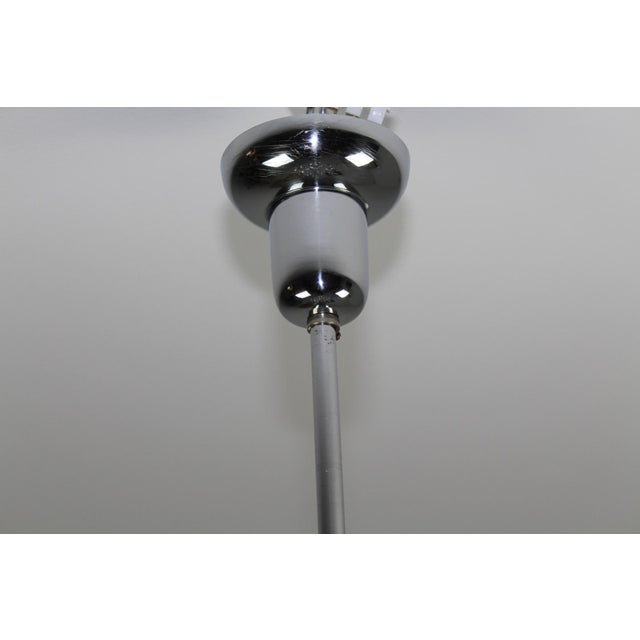 1920s Chrome-Plated Chandelier, 1920s For Sale - Image 5 of 18