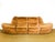 1970s Vintage Velvet Modular Sofa and Armchair Set, 1970s, Set of 5 For Sale - Image 5 of 18