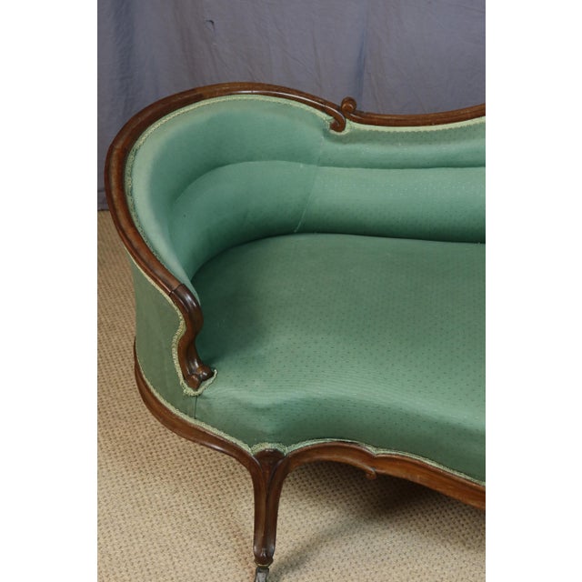 19th Century Louis Philippe Chaise Lounge For Sale - Image 9 of 12
