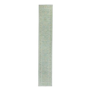 Turkish Oushak Runner Rug 2'9" x 16'3" #17818 For Sale