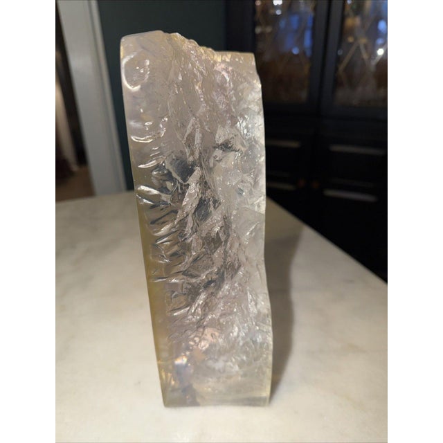Introduce a striking touch of Postmodernism to your space with this retired "Reflections of Romance" sculptural bust....