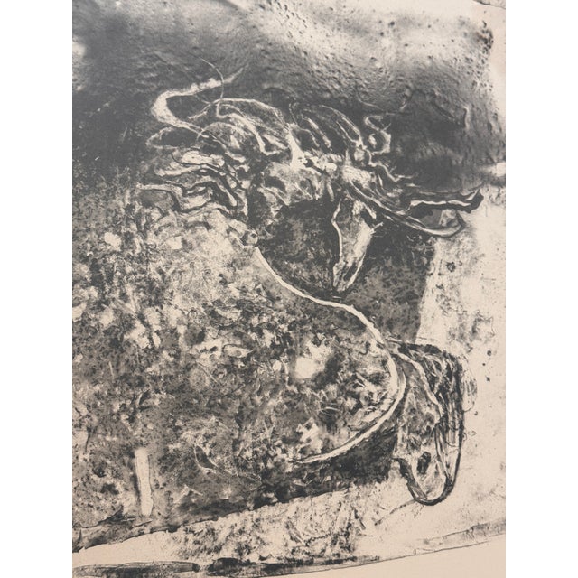 Printmaking Materials Hoi Lebadang Horses #V c.1974 Artist Proof For Sale - Image 7 of 12