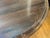 Wood 1980s Clover Leaf Pedestal Table in Dark Wood For Sale - Image 7 of 15