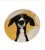 For your consideration. . . Collectible Sally Muir Dog A Day Stoneware ~ Set Of Four Dessert Plates A former knitwear...