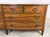 Mid 20th Century Baker Furniture Walnut /Satinwood Bow Front Long Dresser Chest of Drawers For Sale - Image 9 of 12
