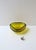 Mid 20th Century Italian Murano Art Glass Bowl or Ashtray Golden Yellow For Sale - Image 5 of 9