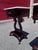 Wood Pair of Vintage Kimball Marble Top Lyre Pedestal End Tables For Sale - Image 7 of 9