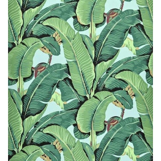 Hinson for The House of Scalamandré Hinson Palm Wallcovering, Sky For Sale