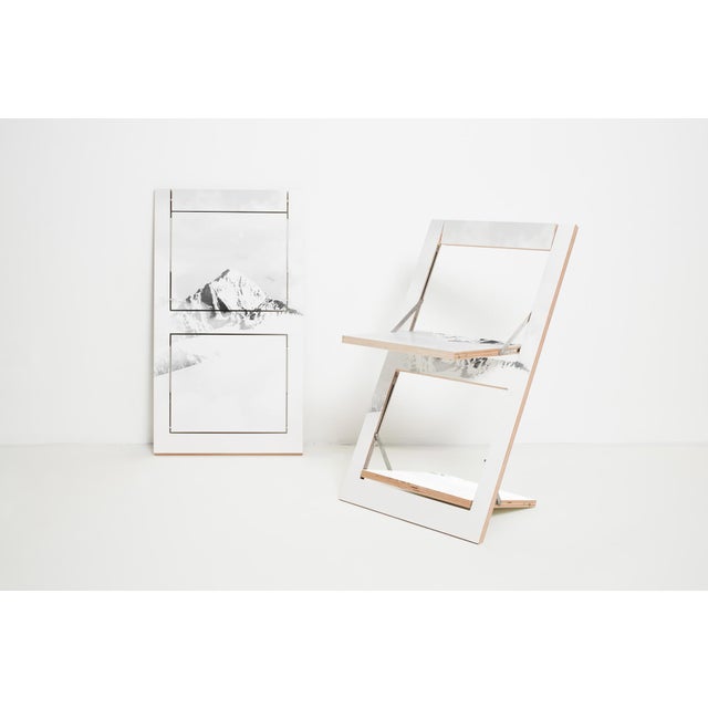Not Yet Made - Made To Order Fläpps Folding Chair – Vallunaraju by Joe Mania for Ambivalenz For Sale - Image 5 of 5