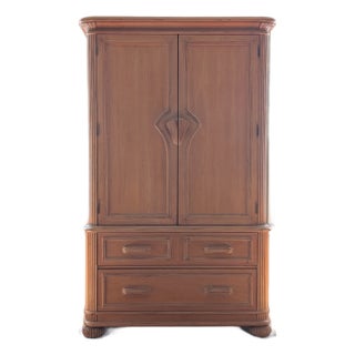 Vintage Bernhardt Mid-Century Modern Armoire For Sale