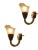 Murano Glass Sconces, 1950s, Set of 2 For Sale - Image 10 of 11