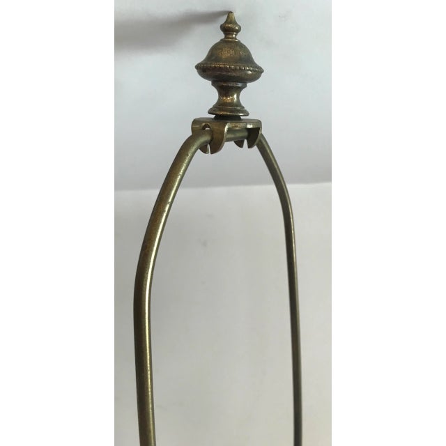 Textile Vintage White Ceramic Rope Design Table Lamp For Sale - Image 7 of 9