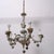 5-Arm Capodimonte Chandelier with Floral Decor, 1960s For Sale - Image 3 of 17