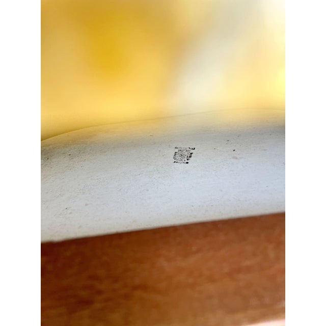 Brown Louis XVI Bedside Table in Marble and Ceramic For Sale - Image 8 of 16