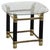 Italian Faux Tusk Glass Side Table, 1980s For Sale - Image 16 of 16