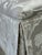 Late 20th Century Upholstered Skirted Parsons Chairs - A Pair For Sale - Image 9 of 10