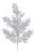 Glitter Pine Spray (Set of 4) For Sale
