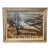 20th Century French Winter Village Landscape Painting For Sale