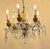 Eloquence Petite Genovese Six-Light Chandelier, Aged Gold For Sale - Image 4 of 13