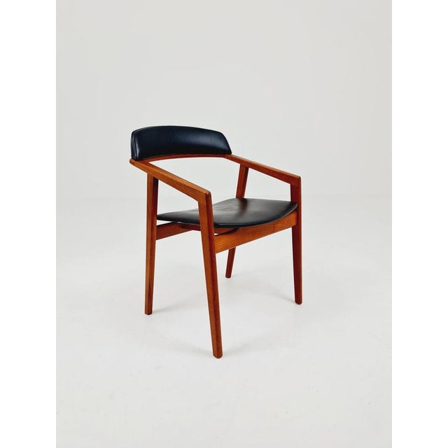 Danish Teak Desk Armchair from Sax, Denmark, 1960s For Sale - Image 11 of 17