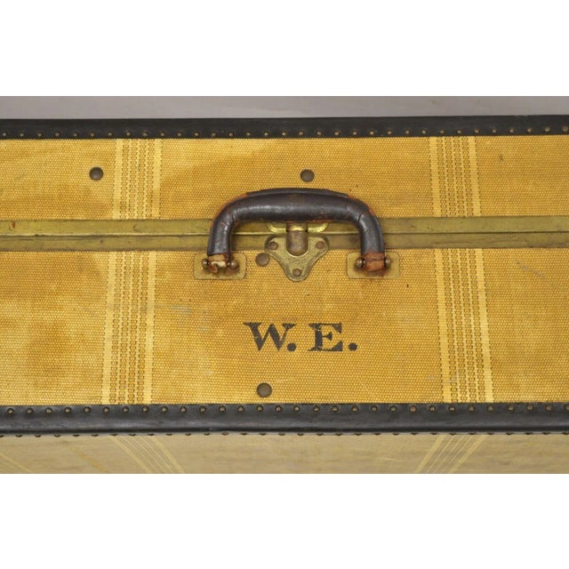Early 20th Century Antique Overland Fitted Steamer Trunk Luggage Chairish