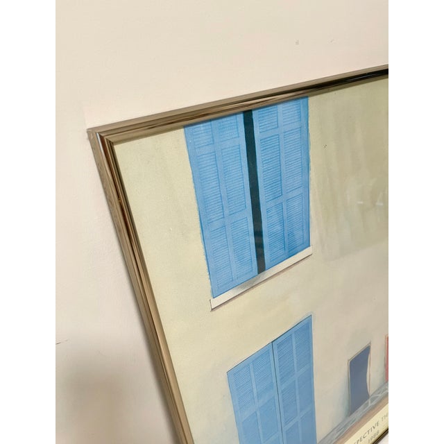 David Hockney: A Retrospective Metropolitan Museum of Art Original Poster (1988) For Sale - Image 10 of 12