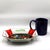 Vintage Lynn Chase Designs "Jaguar Jungle" Porcelain Parrot Motif Octagonal Tray For Sale - Image 10 of 10