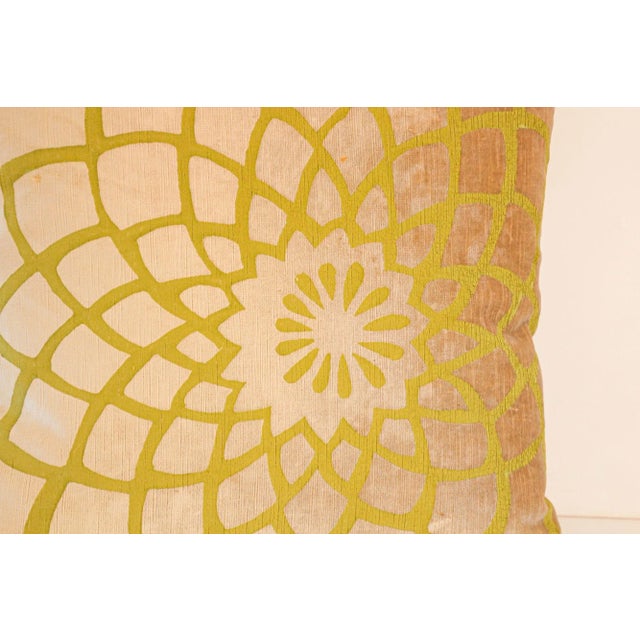 Velvet Throw Pillow by Gabraith & Paul For Sale - Image 9 of 13