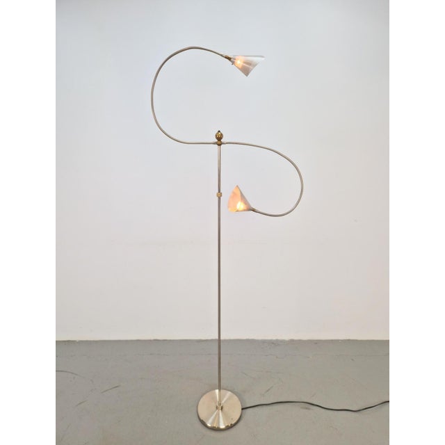 Modernist No Name Terra Floor Lamp from Catellani & Smith, 1980s For Sale - Image 3 of 13