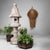 A slender Japanese garden lantern with an elegant roof and a softly weathered appearance. Dimensions: height 120 cm,...