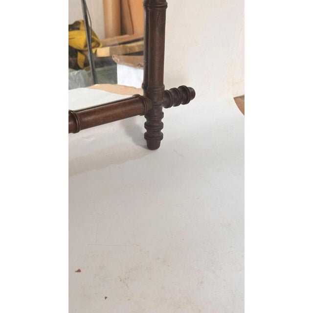 Carved Wooden Mirror, France, 1940s For Sale - Image 6 of 15