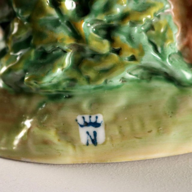 Black Porcelain Group from Capodimonte For Sale - Image 8 of 13