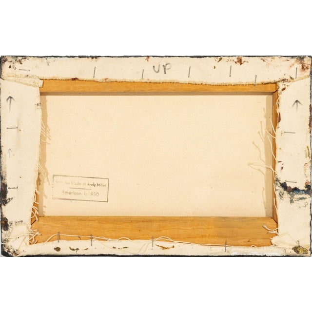 Andy Miller Abstract Composition Oil on Canvas For Sale - Image 4 of 7