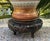 Large Meiji Japanese Gilt Porcelain Samurai Vase with Stand, 1880 For Sale - Image 14 of 18