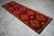 Vintage Hand-Knotted Turkish Area Rug Wide Hallway Rug Gallerie Runner Rug- 3′11″ X 12′6″ For Sale - Image 6 of 16
